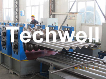 Grain Silo, Steel Corrugated Panel Roll Forming Machine For Zinc Alumina Sheet